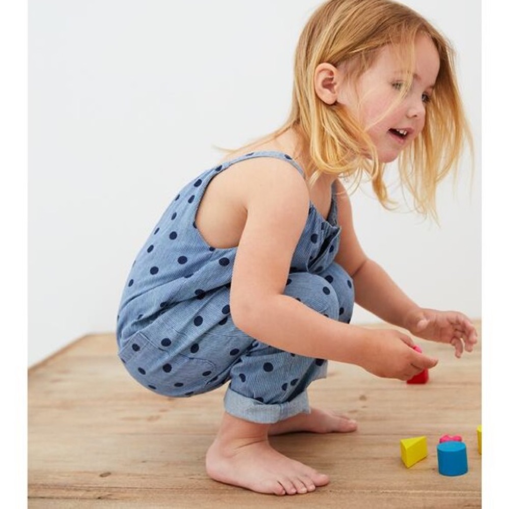 NWT Zara Polkadot Girls Romper